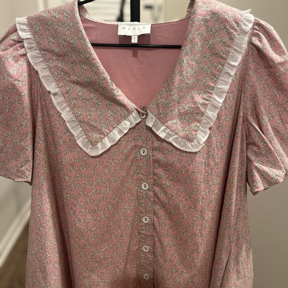 NIAMH PETER PAN COLLARED MINI DRESS- MABEL - Picture 14 of 16